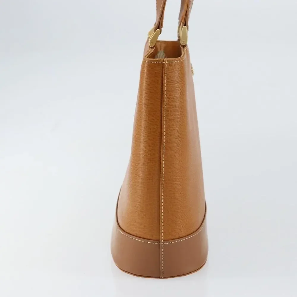 Burberry Leather Tote Bag Brown